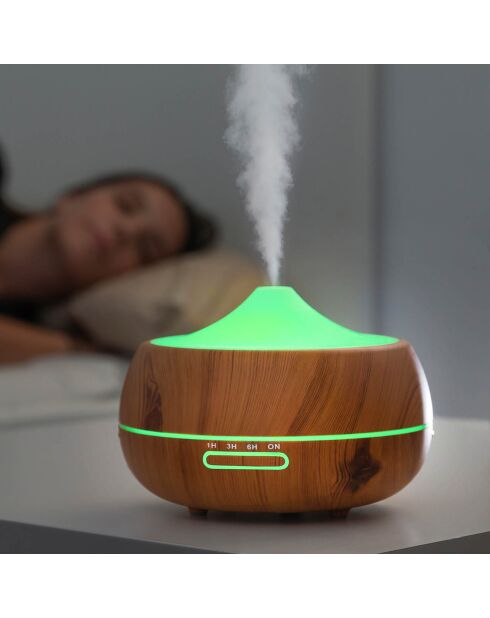 Humidificateur d'aromathérapie à effet bois