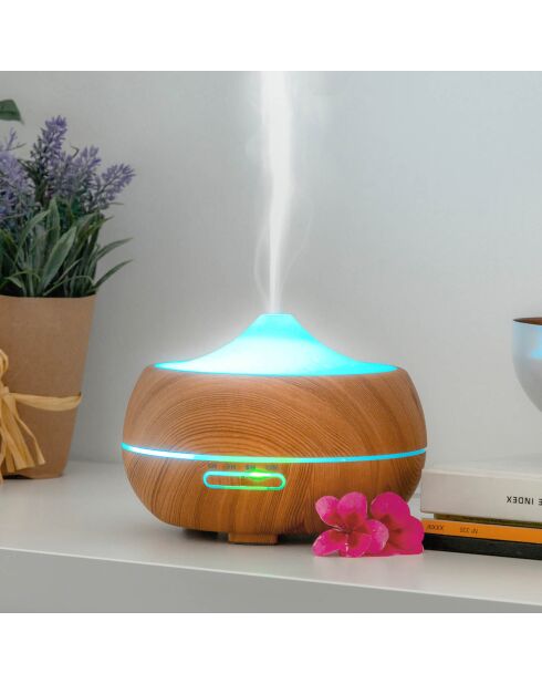 Humidificateur d'aromathérapie à effet bois