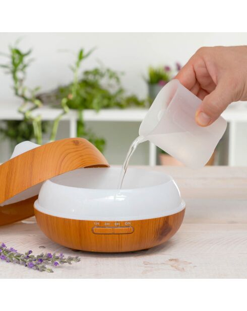 Humidificateur d'aromathérapie à effet bois