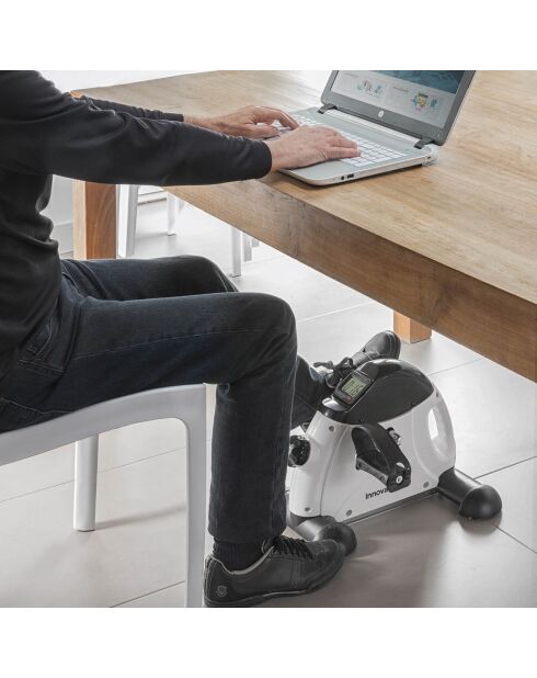 Fitness-Pedaltrainer, Schwarz/Weiß