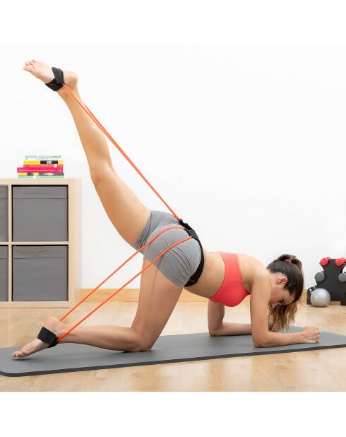 Ceinture bootrainer avec bandes de résistance pour fessiers