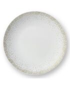 Service en Porcelaine Byblos blanc/beige - 18 pièces
