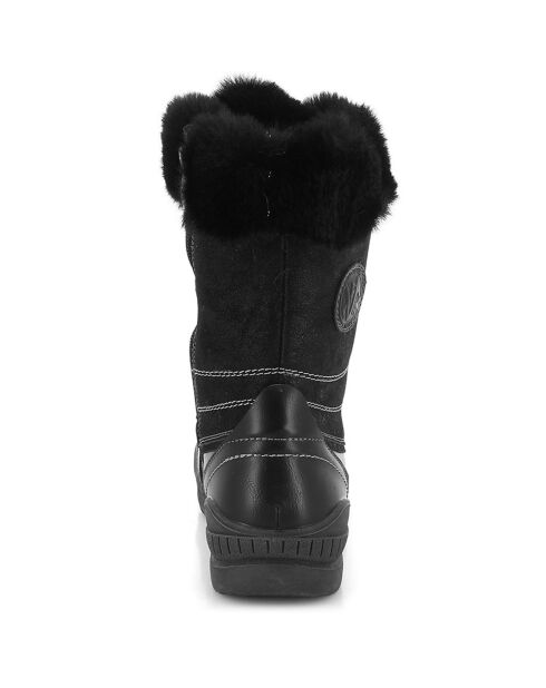 Bottes de Neige fourrées Elena charbon