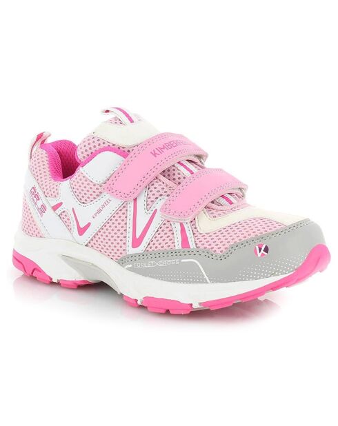 Chaussures de Trail Ilan bonbon/blanc