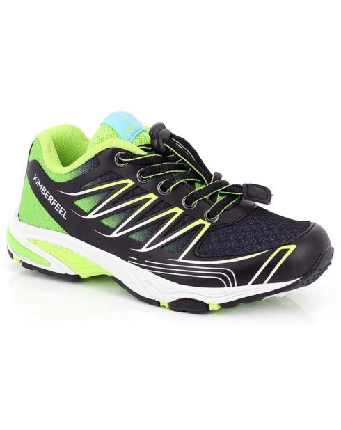 Scarpe da trail Lasio nere/verdi