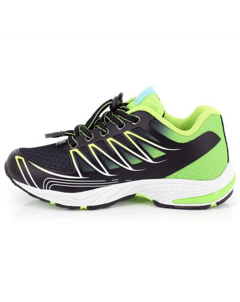 Scarpe da trail Lasio nere/verdi