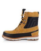 Bottes de neige fourrées Pablo beige/noir