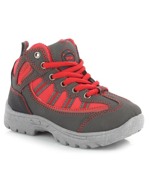 Chaussures de Trek Tian corail/gris