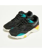 Baskets Aztrek 96 noir/turquoise/orange