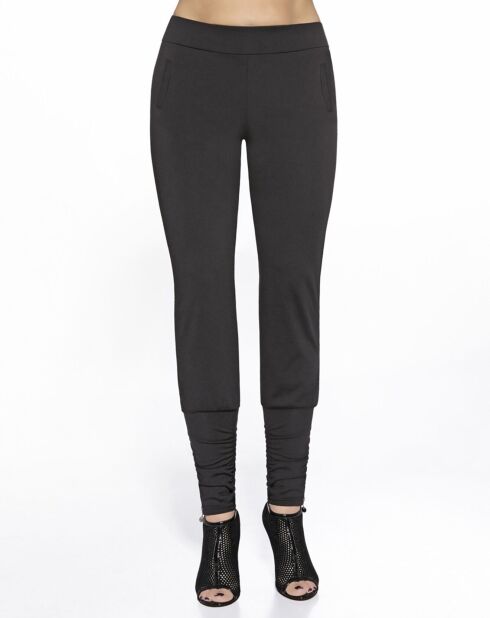 Athena schwarz-graue Sporthose