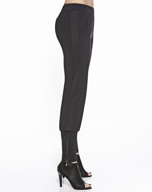 Athena schwarz-graue Sporthose