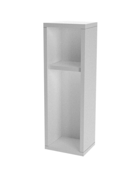 Table de chevet  Turra blanche - 20x65x15 cm
