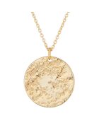 Collier Médaillon en laiton doré