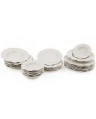 Service de table en Porcelaine beige - 24 pièces