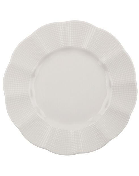 Service de table en Porcelaine beige - 24 pièces
