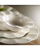 Service de table en Porcelaine beige - 24 pièces