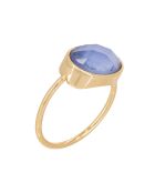 Bague Lisa Nacre en laiton doré