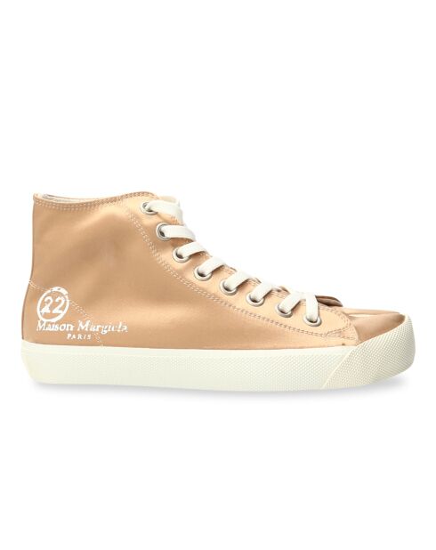 Sneakers Elisa en Satin nudes