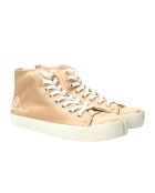 Sneakers Elisa en Satin nudes