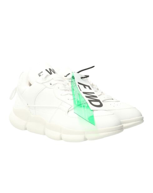 Sneakers Flora en Cuir blanches