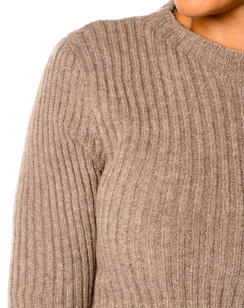 Pull Kimi taupe