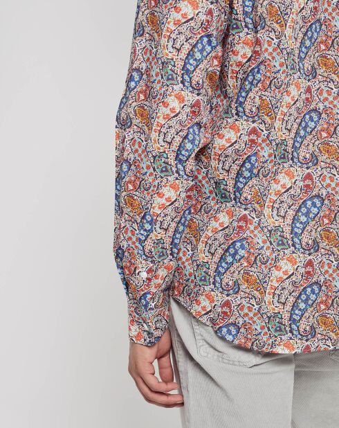 Chemise Regular Fit Cashmere Liberty multicolore