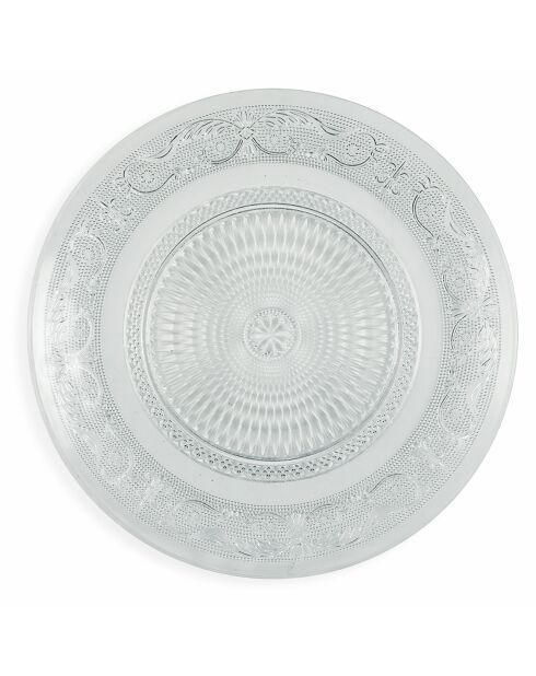 Service de table Imperial transparent - 18 pièces