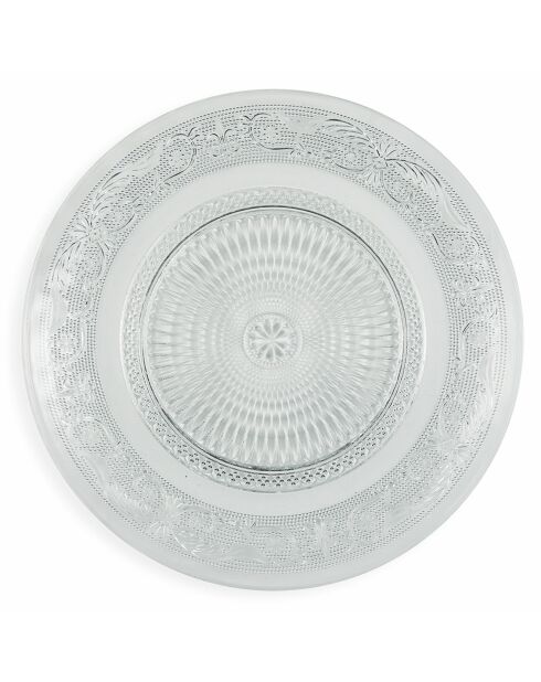 Service de table Imperial transparent - 18 pièces