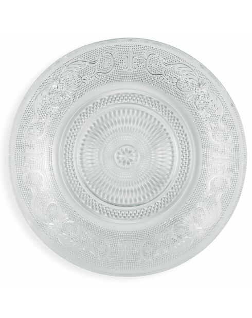 Service de table Imperial transparent - 18 pièces