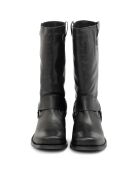 Bottes en Cuir Nadine noires