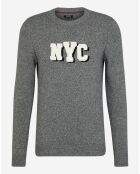 Pull Fepatch Nyc gris