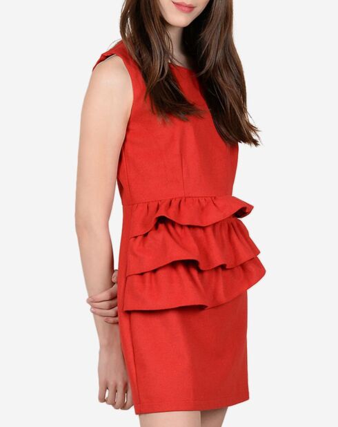 Robe Tess rouge/orange