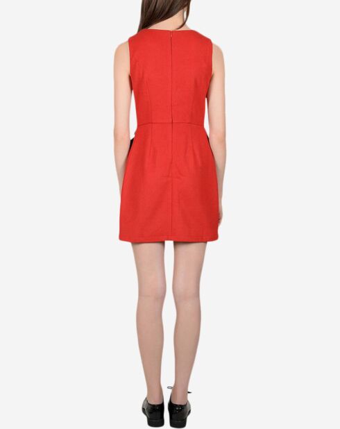 Robe Tess rouge/orange