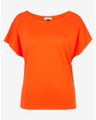 T-Shirt Bettina ample et fluide rouge