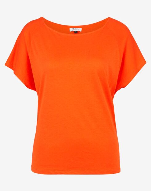 T-Shirt Bettina ample et fluide rouge