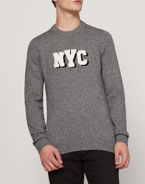 Pull Fepatch Nyc gris