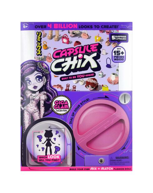 Bambola personalizzabile Chix Giga Glam Capsule