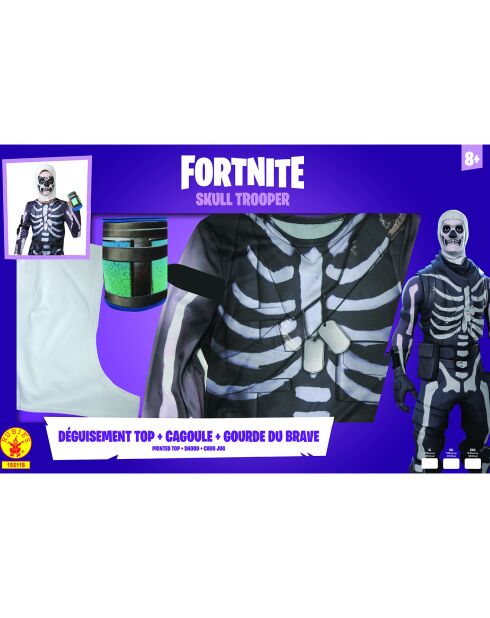 Déguisement Skull Trooper Fortnite - Taille 9/10 ans