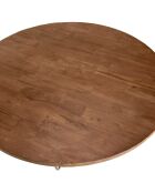 Table basse Sixtine bois naturel  - D.120x35 cm