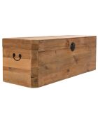 Coffre rangement Sandy bois naturel  - 130x48x45 cm