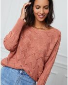 Pull Marie saumon
