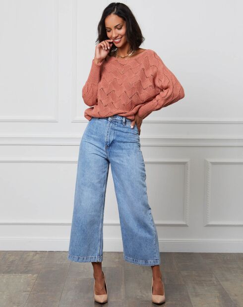 Pull Marie saumon