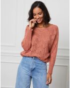 Pull Marie saumon
