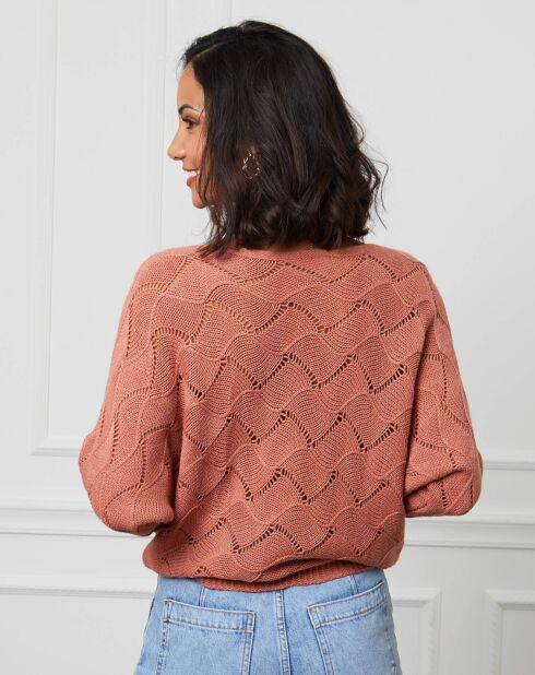 Pull Marie saumon
