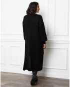 Ensemble Cardigan & Robe Charlotte noir