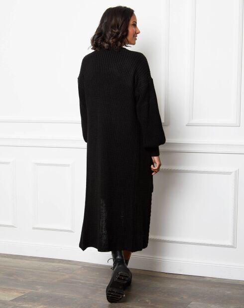 Ensemble Cardigan & Robe Charlotte noir