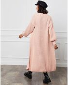 Ensemble Cardigan & Robe Charlotte rose