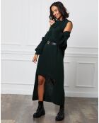Ensemble Cardigan & Robe Charlotte vert