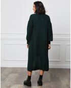 Ensemble Cardigan & Robe Charlotte vert
