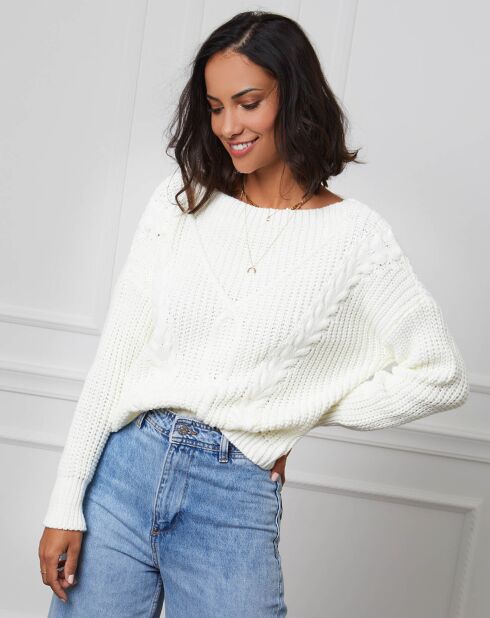 Pull Louise écru